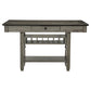 60" Wide Counter Height Table - Antique Grey - Antique Grey