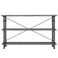 Vintage Industrial TV Stand - Grey Finish