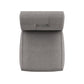 Keyhole Counter Height High Back Stools (Set of 2) - Grey Linen